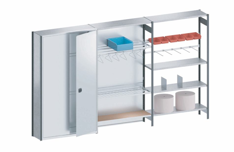 Легкие стеллажи и организация